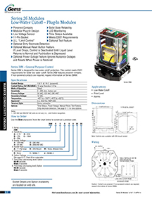 26NM, 26NMC2B0 | Gems Sensors